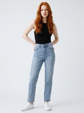 DKNY Light Blue Straight Leg Jeans
